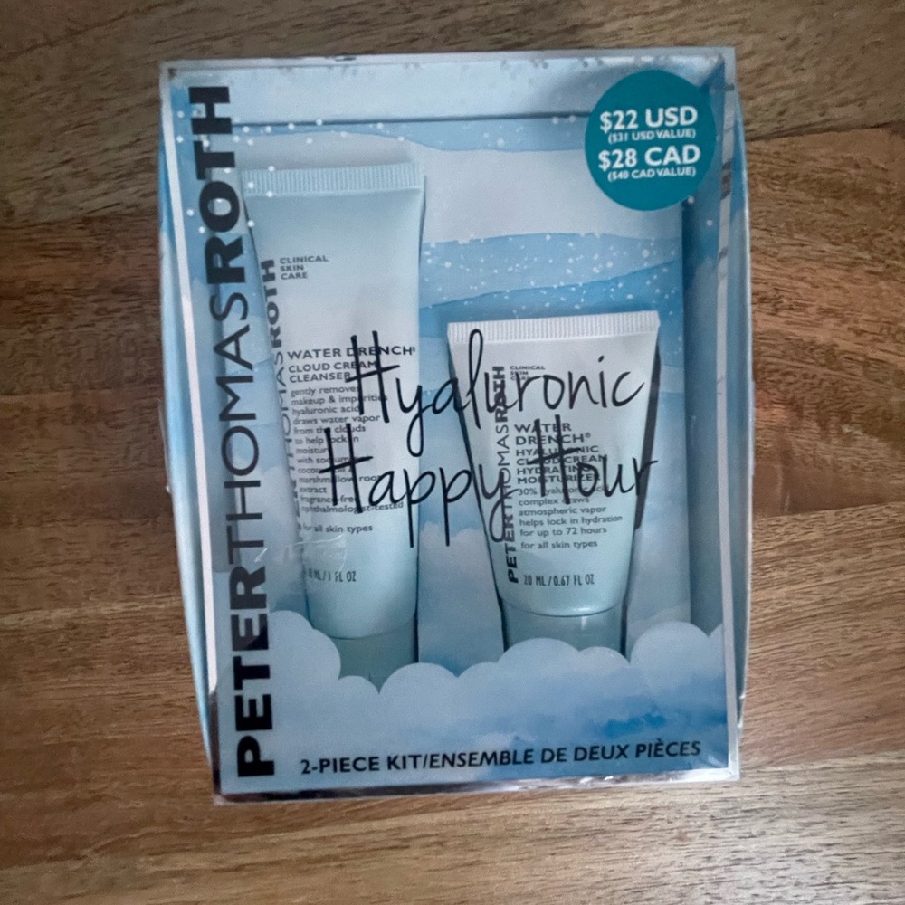 Peter Thomas Roth Hyaluronic Happy Hour Kit-new